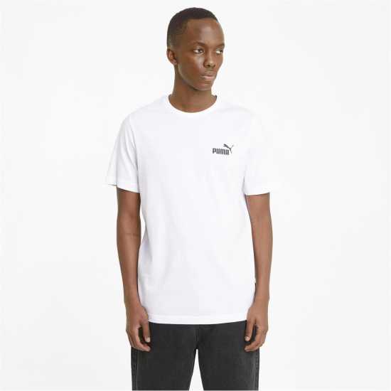 Puma Мъжка Тениска Small Logo T Shirt Mens  Мъжко облекло за едри хора
