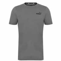 Puma Мъжка Тениска Small Logo T Shirt Mens Castlerock Мъжко облекло за едри хора