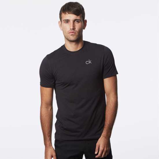 Calvin Klein Golf Klein Golf Newport Tee Mens Черно Дрехи за голф