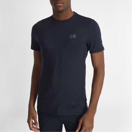 Calvin Klein Golf Newport Tee Mens Navy Calvin Klein Golf Newport Tee Mens Navy