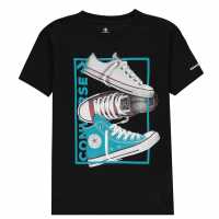 Sale Converse Stack T-Shirt Junior Boys  Детски тениски и фланелки