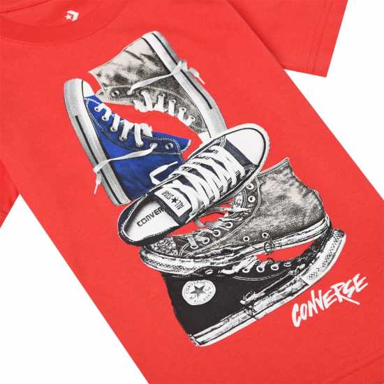 Converse Rem T-Shirt Junior Boys