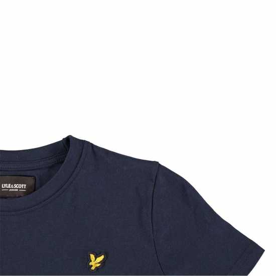 Lyle And Scott Тениска Classic T Shirt Морска синьо 
