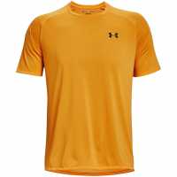 Under Armour Мъжка Тениска Tech 2 T Shirt Mens Yellow Мъжко облекло за едри хора