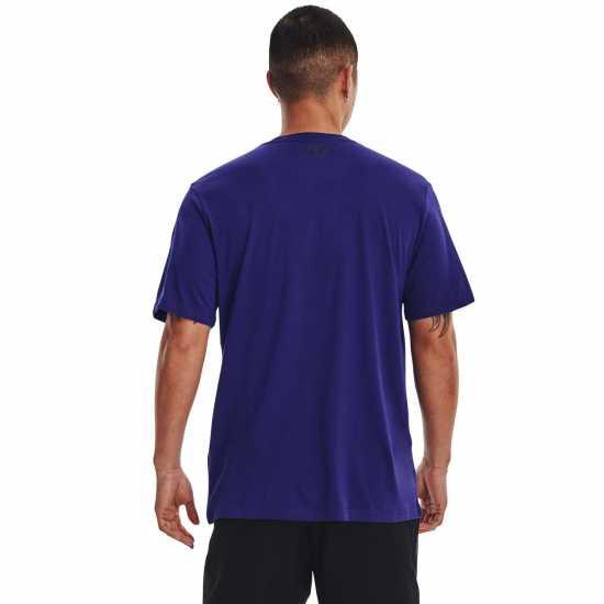 Under Armour Мъжка Тениска Tech 2 T Shirt Mens Blue Мъжко облекло за едри хора