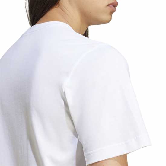 Adidas Мъжка Риза Graphic Logo T-Shirt Mens Бяла Камо Кутия Adidas Мъжка Риза Graphic Logo T-Shirt Mens Бяла Камо Кутия