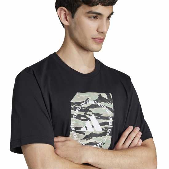 Adidas Мъжка Риза Graphic Logo T-Shirt Mens Adidas Мъжка Риза Graphic Logo T-Shirt Mens