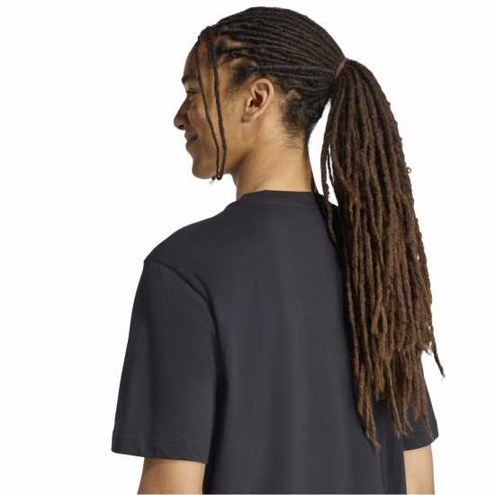 Adidas Мъжка Риза Graphic Logo T-Shirt Mens Черно/Розово SPW Adidas Мъжка Риза Graphic Logo T-Shirt Mens Черно/Розово SPW