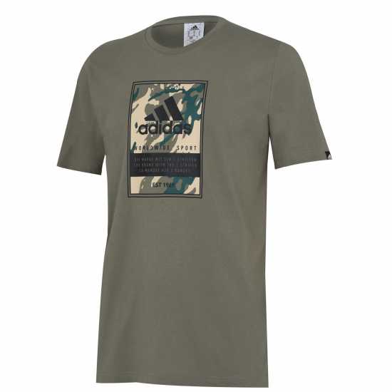 Adidas Мъжка Риза Graphic Logo T-Shirt Mens Adidas Мъжка Риза Graphic Logo T-Shirt Mens