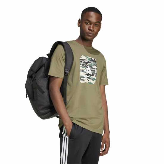 Adidas Мъжка Риза Graphic Logo T-Shirt Mens Adidas Мъжка Риза Graphic Logo T-Shirt Mens