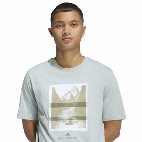 adidas Graphic Logo T-Shirt Mens  