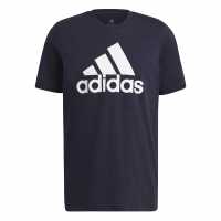 Adidas Мъжка Риза Graphic Logo T-Shirt Mens Navy BOS Мъжки тениски с яка