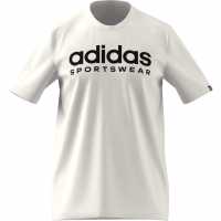 Adidas Мъжка Риза Graphic Logo T-Shirt Mens White SPW Мъжки ризи