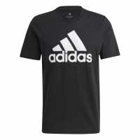 Adidas Мъжка Риза Graphic Logo T-Shirt Mens Black LL Мъжки тениски и фланелки