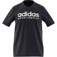 Adidas Мъжка Риза Graphic Logo T-Shirt Mens Navy SPW Мъжки ризи