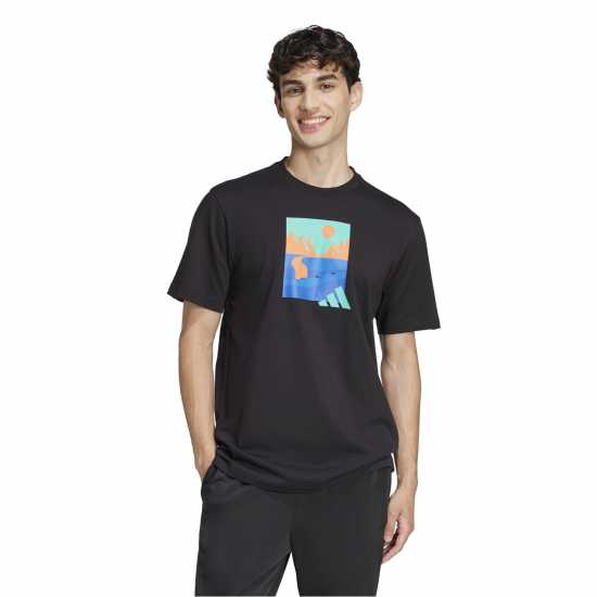 adidas Graphic Logo T-Shirt Mens  