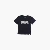 Lonsdale Essential T-Shirt Black Детски тениски и фланелки