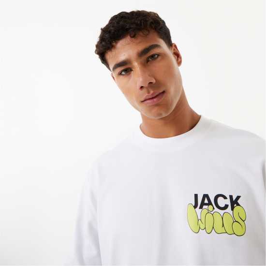 Jack Wills Long Sleeve Bubble Tee  Мъжки ризи