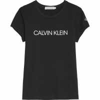 Calvin Klein Тениска Klein Institutional Slim T Shirt  Детски тениски и фланелки