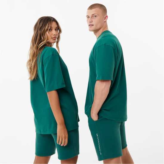 Slazenger Ft. Aitch Oversized Tee Forest Green Мъжки ризи