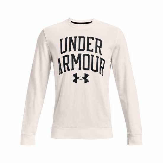Under Armour Мъжка Риза Rival Terry Sweatshirt Mens White Мъжко облекло за едри хора