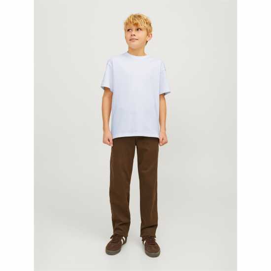 Jack And Jones Regular Fit T-Shirt Juniors Бяло Детски тениски и фланелки