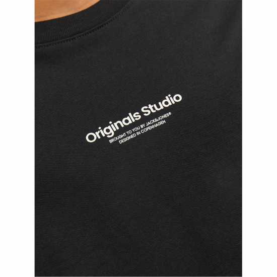 Детски тениски и фланелки Jack And Jones Logo T-Shirt Juniors Черно Jack And Jones Logo T-Shirt Juniors Черно Детски тениски и фланелки