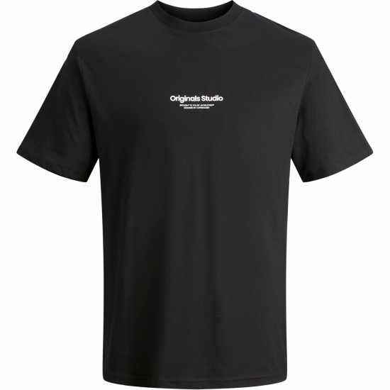 Детски тениски и фланелки Jack And Jones Logo T-Shirt Juniors Черно Jack And Jones Logo T-Shirt Juniors Черно Детски тениски и фланелки