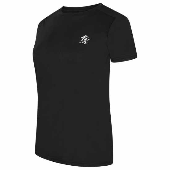 Детски тениски и фланелки Gym King Poly Tee Jn53 Black Gym King Poly Tee Jn53 Black Детски тениски и фланелки