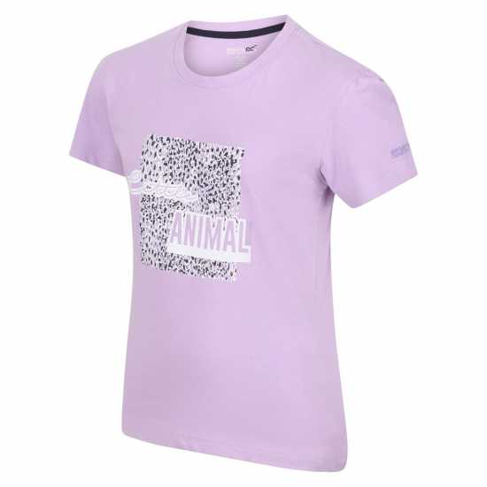 Regatta Bosley V Jn99 Pastel Lilac Детски тениски и фланелки
