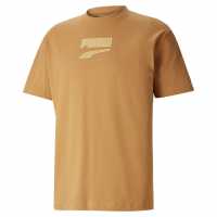 Puma Тениска Dt Logo T Shirt Desert Tan Мъжки ризи