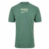 Puma Тениска Dt Logo T Shirt Deep Forest Мъжки ризи