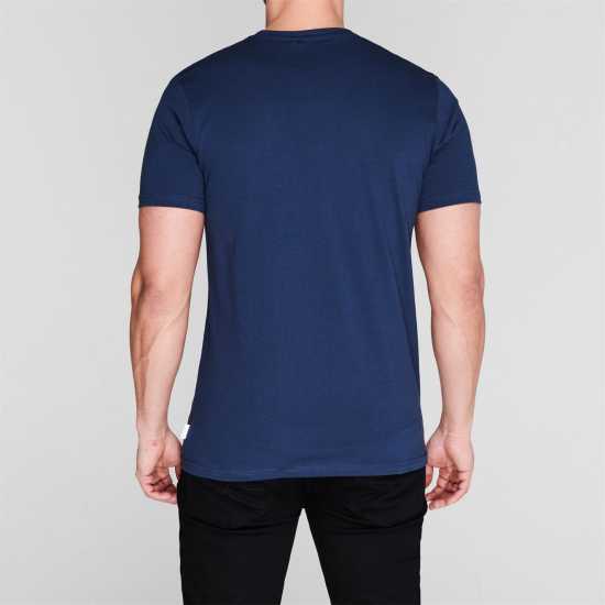 Lee Cooper Мъжка Тениска Cooper T Shirt Mens Vintage Blue Мъжки ризи