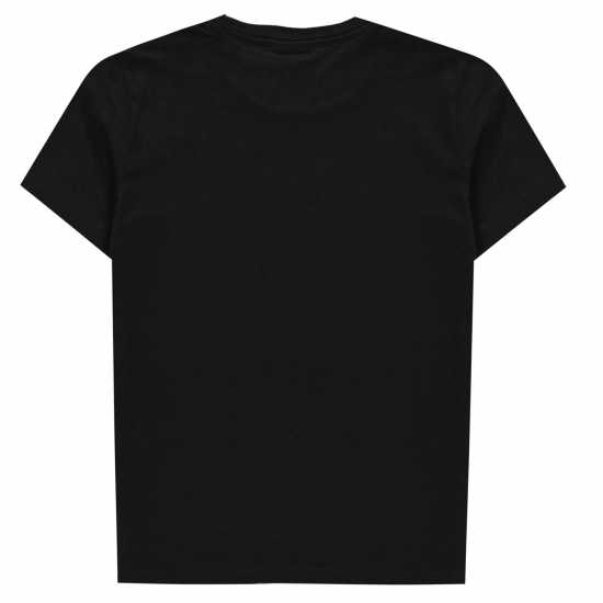 Champion Logo T-Shirt Black Детски тениски и фланелки