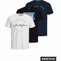 3 Pack T-Shirt Jn61  