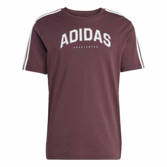 Adidas Мъжка Риза Codes Collegiate Linear Graphic T-Shirt Mens  