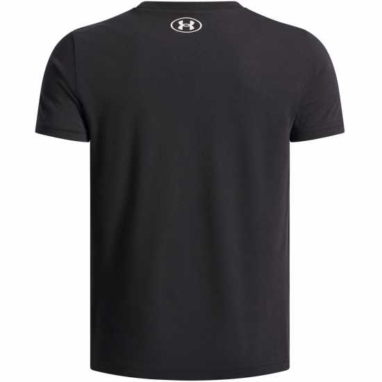 Under Armour Overlay Wm Ss Jn54 Black Детски тениски и фланелки