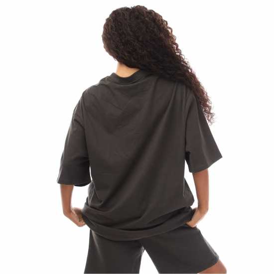 Hype Adults Oversized T-Shirt Черно Hype Adults Oversized T-Shirt Черно