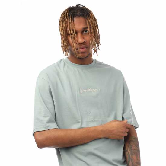 Hype Adults Oversized T-Shirt Мос Hype Adults Oversized T-Shirt Мос