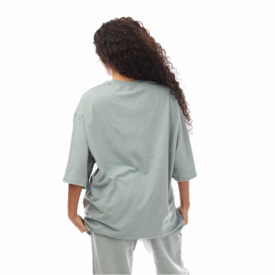 Hype Adults Oversized T-Shirt Мос Hype Adults Oversized T-Shirt Мос