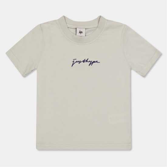 Hype Reg Tee Jn99 Сиво Детски тениски и фланелки