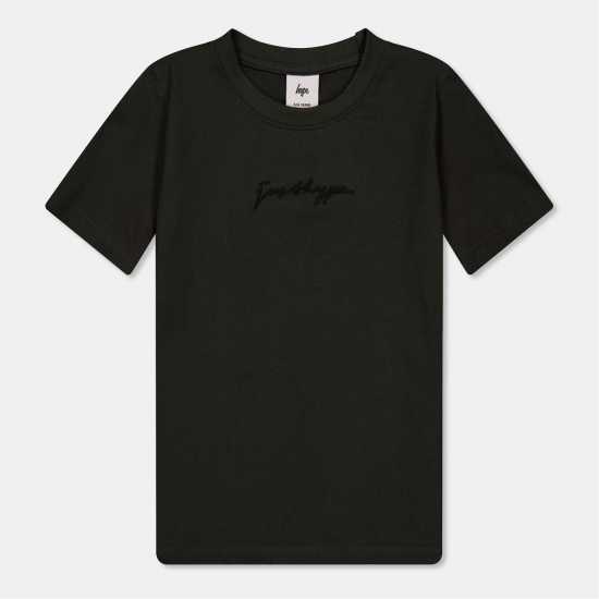 Hype Reg Tee Jn99 Черно Детски тениски и фланелки