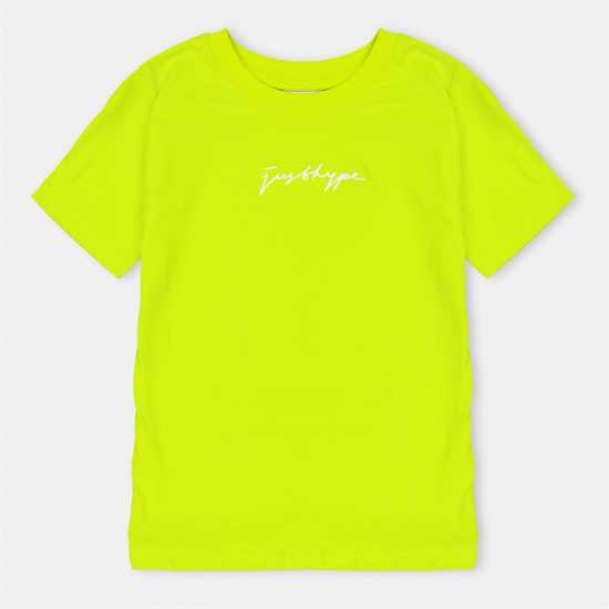 Hype Reg Tee Jn99 Лайм Детски тениски и фланелки