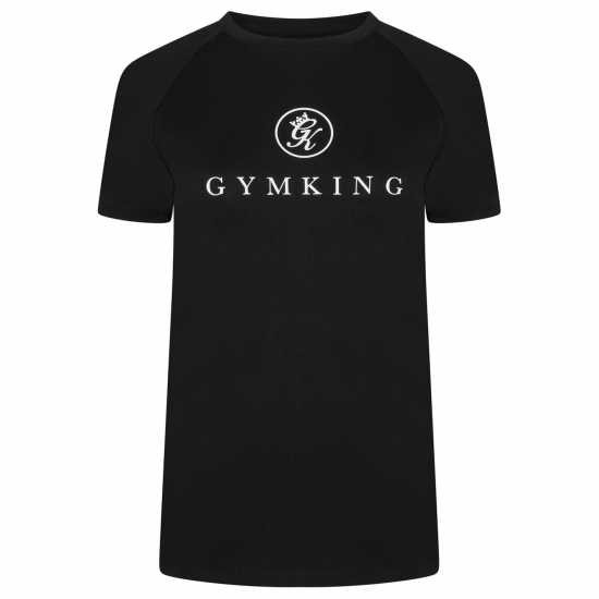 Gym King Pro Tee Jn53 Black Детски тениски и фланелки