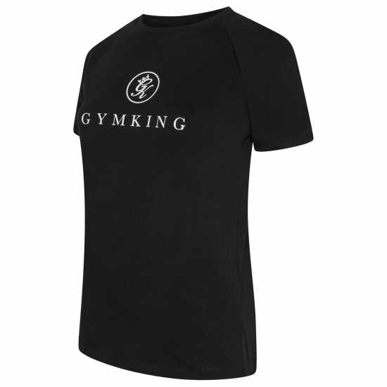 Gym King Pro Tee Jn53 Black Детски тениски и фланелки