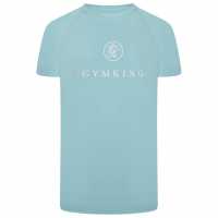 Gym King Pro Tee Jn53 Aqua Sky Детски тениски и фланелки