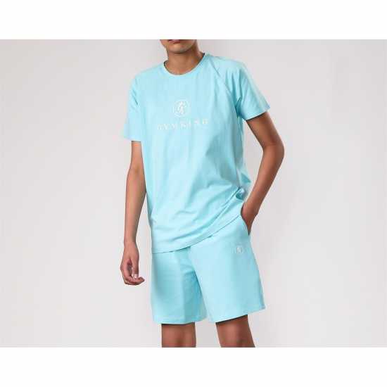 Gym King Pro Tee Jn53 Aqua Sky Детски тениски и фланелки