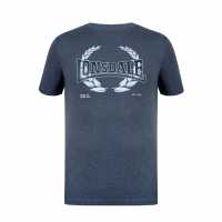 Lonsdale Тениска T Shirt Laurel Chrc Мъжко облекло за едри хора