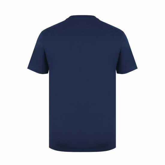 Lonsdale Мъжка Риза Tee Shirt Mens Морска синьо Мъжко облекло за едри хора