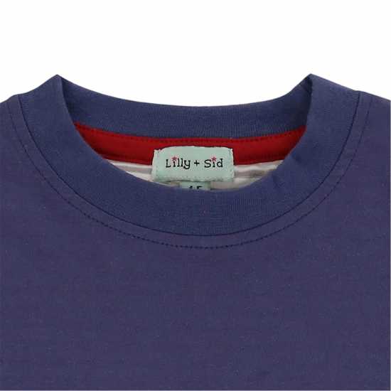 Детски тениски и фланелки Lilly And Sid Mix Str T-Shirt Jn99 Lilly And Sid Mix Str T-Shirt Jn99 Детски тениски и фланелки